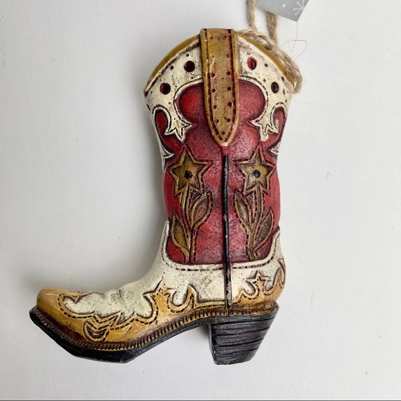 Holiday Boot Ornament - Picture 2 of 6
